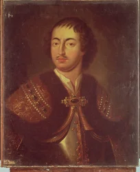 Portret van Peter I (1672-1725)